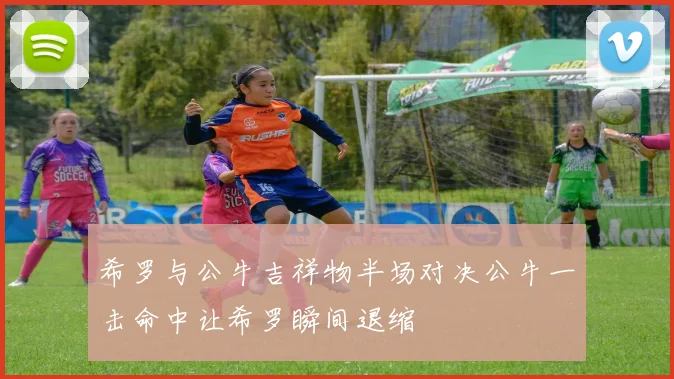 希罗与公牛吉祥物半场对决公牛一击命中让希罗瞬间退缩
